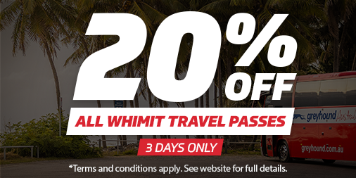 Greyhound_Oz's tweet photo. π¨THIS IS NOT A DRILLπ¨ Get 20% off all #Whimit Travel Passes in our #BlackFriday sale for 3 days only!
BOOK NOW >> https://t.co/ZceGf9K4qH
*T&Cs apply, see website for details. Offer ends 7:59am AEST Monday 28/11/22 https://t.co/8FnzEaBfw3