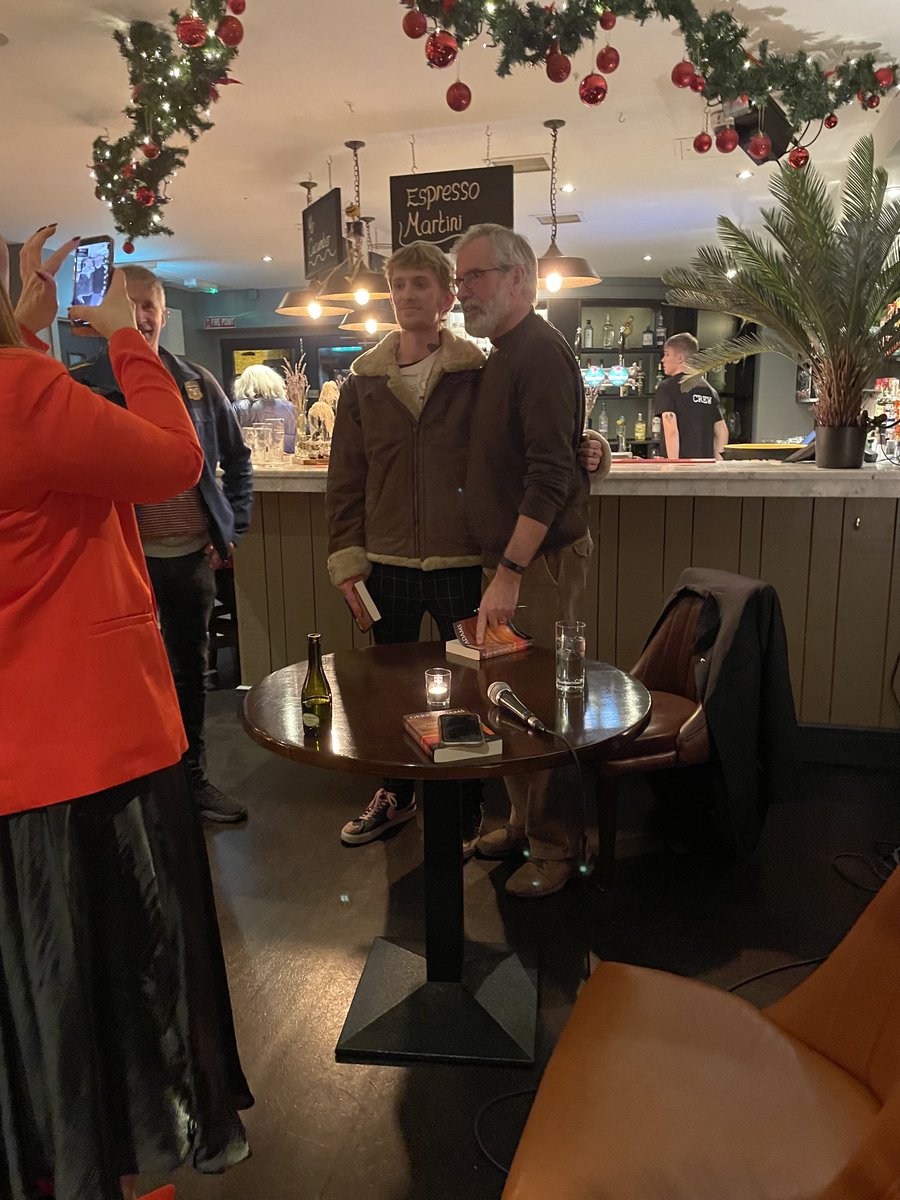 GerryAdamsSF's tweet photo. Christmas time in Navan for a very successful book signing of Black Mountain and The Armagh Women. Lots of craic and Christmas cheer 🎄🎄🎅🏼🎅🏼 https://t.co/aBV0Ra7icZ