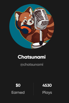 ChatsunamiPod's tweet image. We just reached 4.5k listens over on @zencastr just in time for Thanksgiving! Thank you all so much for the support it is greatly appreciated.💙

Wonder if we can get 5k by the end of the year. This red panda is going to aim high!😁

podpage.com/chatsunami/