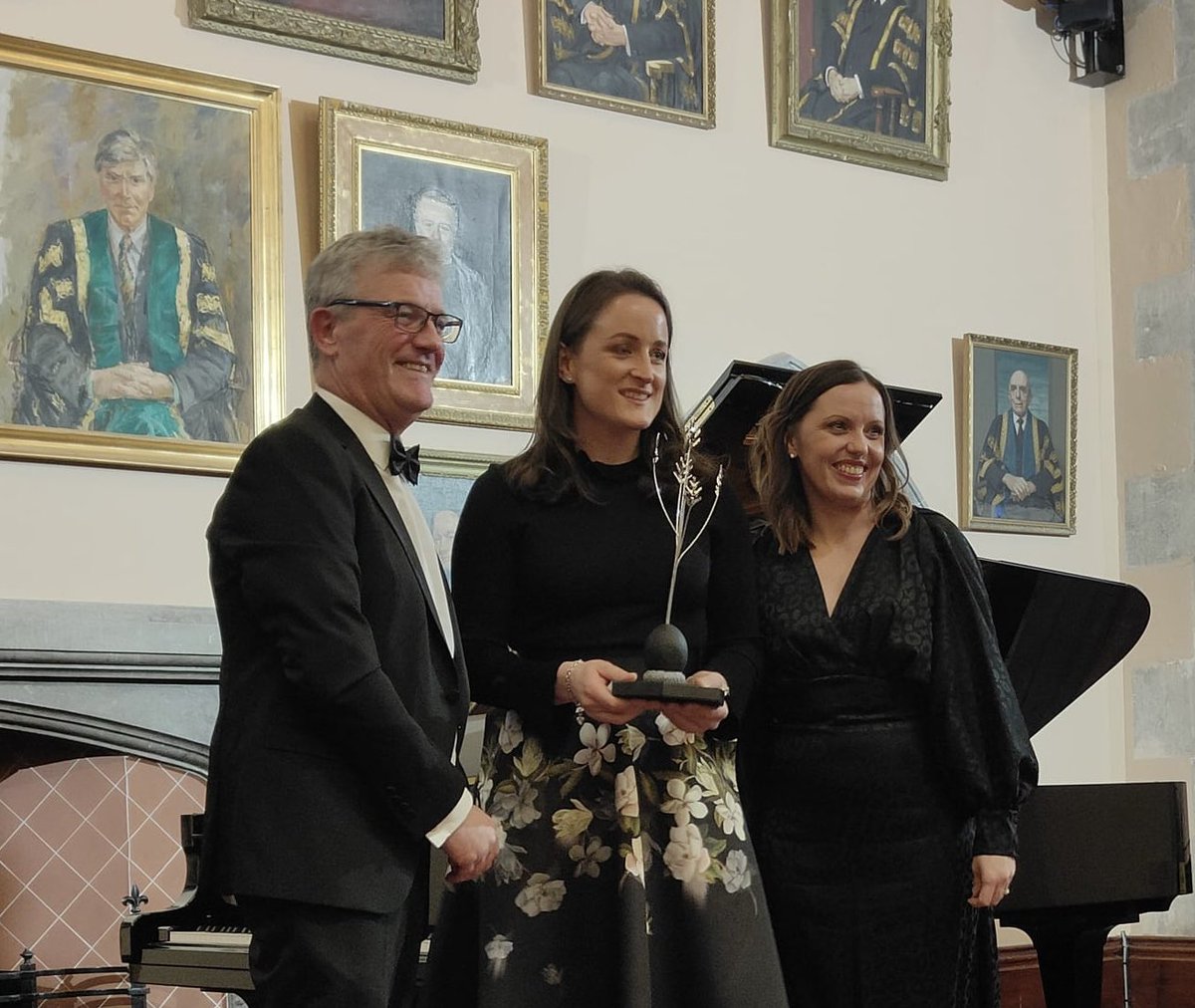 CllrShaneOC's tweet photo. Delighted to represent Lord Mayor @deirdreforde at the UCC Alumni Achievement Awards in @UCC this evening. Congratulations to the incredible recipients &amp; well done to President John O’Halloran @johbees and @UCCAlumDevel for organising a really enjoyable and inspirational evening! https://t.co/8Xb8stkFWC