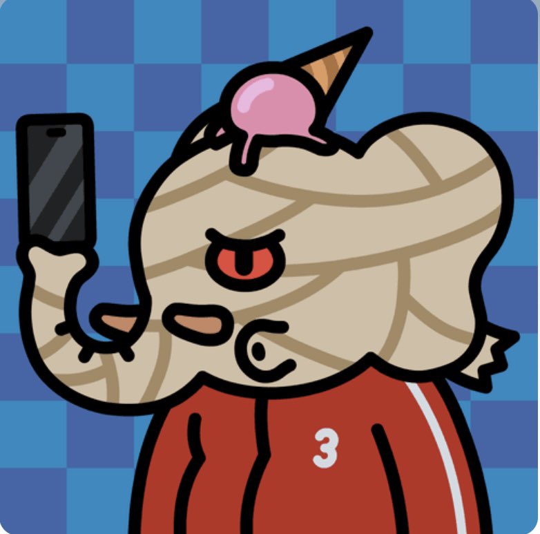 Got 25 of these bad boys 🐘👇🥳
❤️❤️❤️#3l3herd #stomp 
Happy Thanks Giving <a href="/3L3NFT/">3L3Phants 🐘</a> <a href="/1h4h4_/">1h4h4</a> <a href="/nuttim3_/">NutTim3</a> <a href="/MorningStomp/">MorningStomp | morningstomp.eth | #MorningStomp</a> 
Market place let’s 🥜🥜🥜🥜gooo