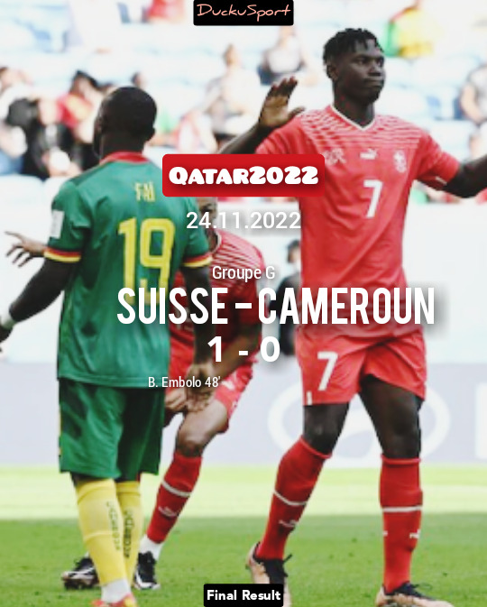 DuckuSport's tweet photo. #FIFAWorldCup: Les résultats de ce Jeudi 24.11.2022 !👇👇👇 https://t.co/ce7iubE6hg