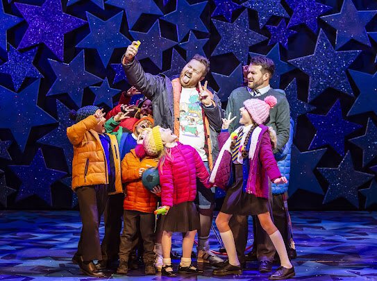 Home from the <a href="/BirminghamRep/">The Rep</a>  after getting all festive <a href="/nativityuk/">Nativity! The Musical</a>. Normally Scrooge this time of year as just too early. But wow. How good was that? Highest praise I can pay is was so professional, but rough enough around the edges to take me back to kids nativities. Loved it.
