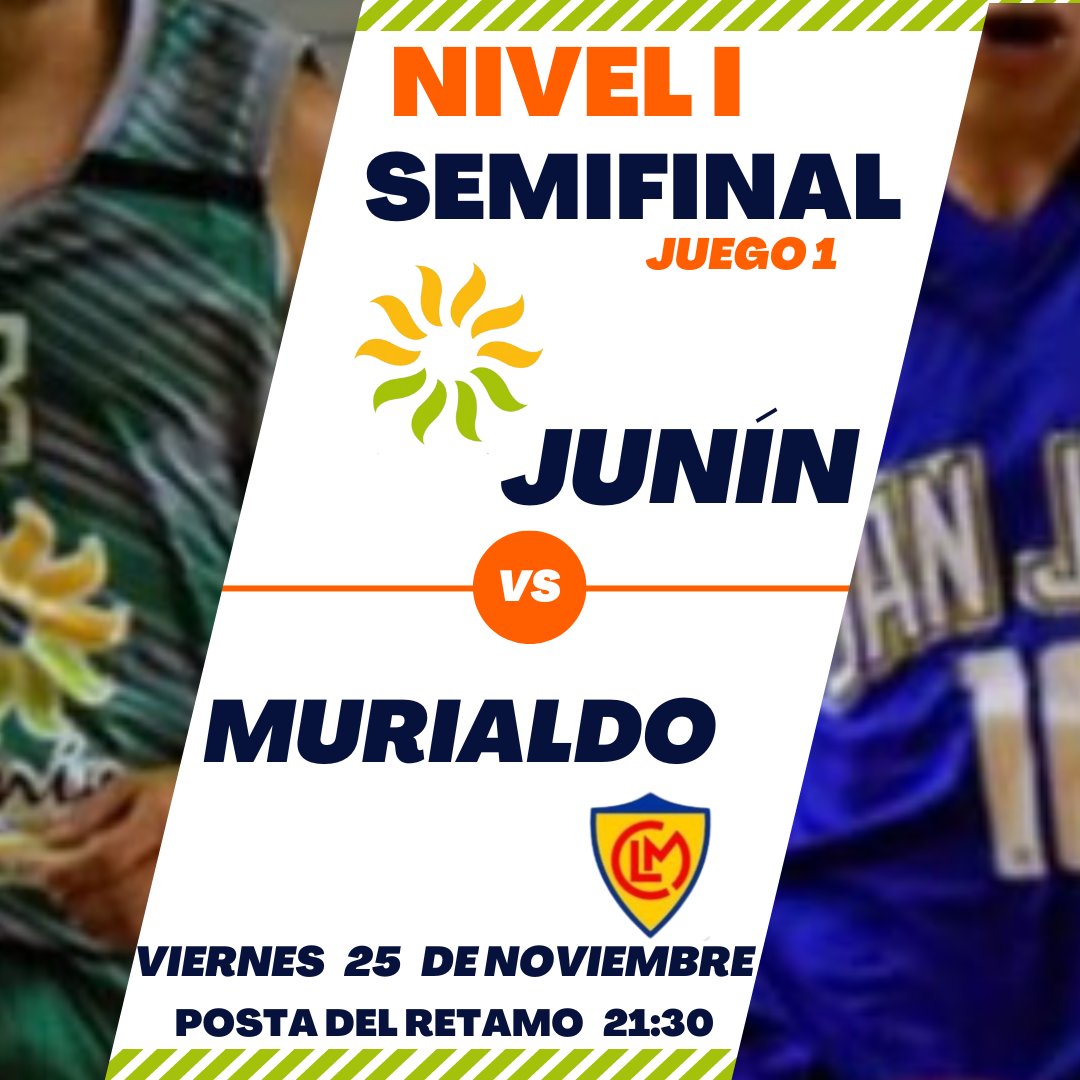 csdjuninbasquet's tweet photo. 🏀🏀 Seguimos firme, paso a paso. Este viernes todos vamos a alentar al Verde al Posta del Retamo. 🇳🇬🇳🇬
💚 A las 21:30 recibe a Leonardo Murialdo en el primer juego por las semifinales.⛹️
#vamosverde💚💚🇳🇬🇳🇬💚💚 https://t.co/hGiMXXbcQU
