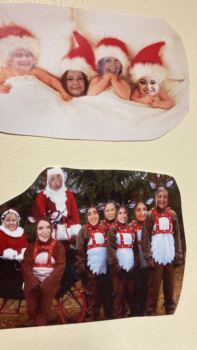Sez_Lar's tweet photo. Really do work with the craziest bunch of colleagues..lots of banter, laughs, chippy, cake, schloer, Xmas &amp; wedding festivities 
@Claireyfairy35 @jacquijk2103 @NicolaS12306423 
#5VPDs #whitexmas #lochgellyhohohos https://t.co/vQerZRxiaT