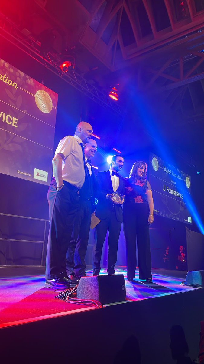 UnitasWsale's tweet photo. Congratulations Unitas member @jjfoodservice on winning the Digital Innovation #fwdgold award! https://t.co/nofVHlcljB