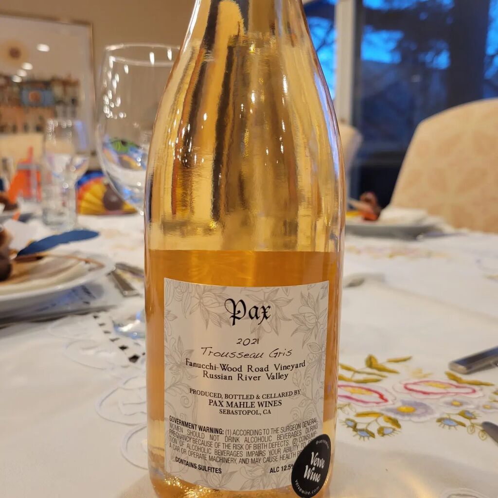 Special addition to Thanksgiving 2022. Thanks <a href="/paxmahle/">Pax Mahle</a> <a href="/paxwines/">Pax Wines</a> @vervewinechi instagr.am/p/ClXDdgwrQDY/