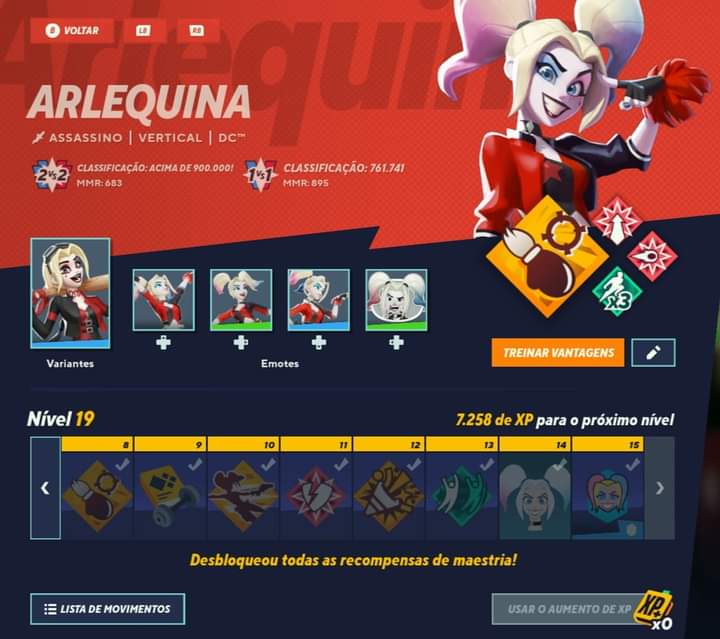 RobLimns's tweet photo. Pegaram alguma coisa da promoção?
Pra mim a promoção dos cosméticos BRILHOU, ta tudo bem baratinho, fechei minha coleção de emotes da Arlequina e peguei do Marvin 🌟
Agora é torcer pras skins deles entrarem em promoção logo 😗
#multiversus ☆#multiversusbrasil https://t.co/4aF1qkmXvr