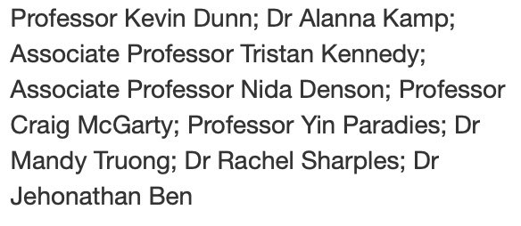 Geography @ Western Sydney University tweet media