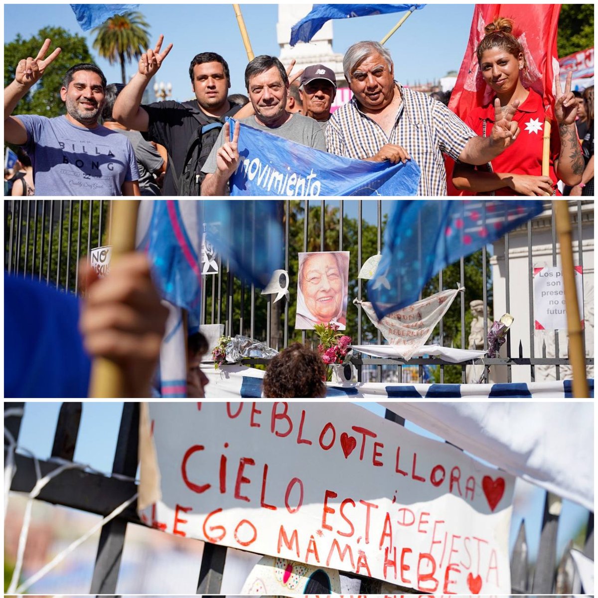 Tu lucha vive en todxs nosotrxs. Gracias Hebe ❤️