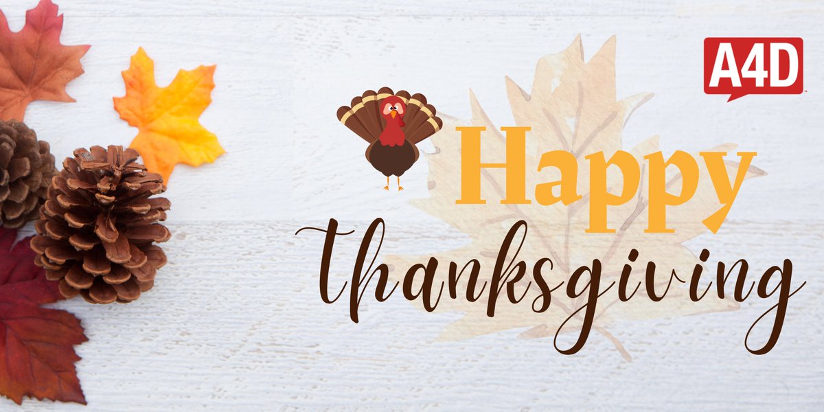 <a href="/A4Dinc/">A4D</a>  would like to wish everyone a safe and happy Thanksgiving holiday!
#Thanksgiving2022 #thankful #A4D #digitalmarketing #performancemarketing #affiliatemarketing #dtcmarketing