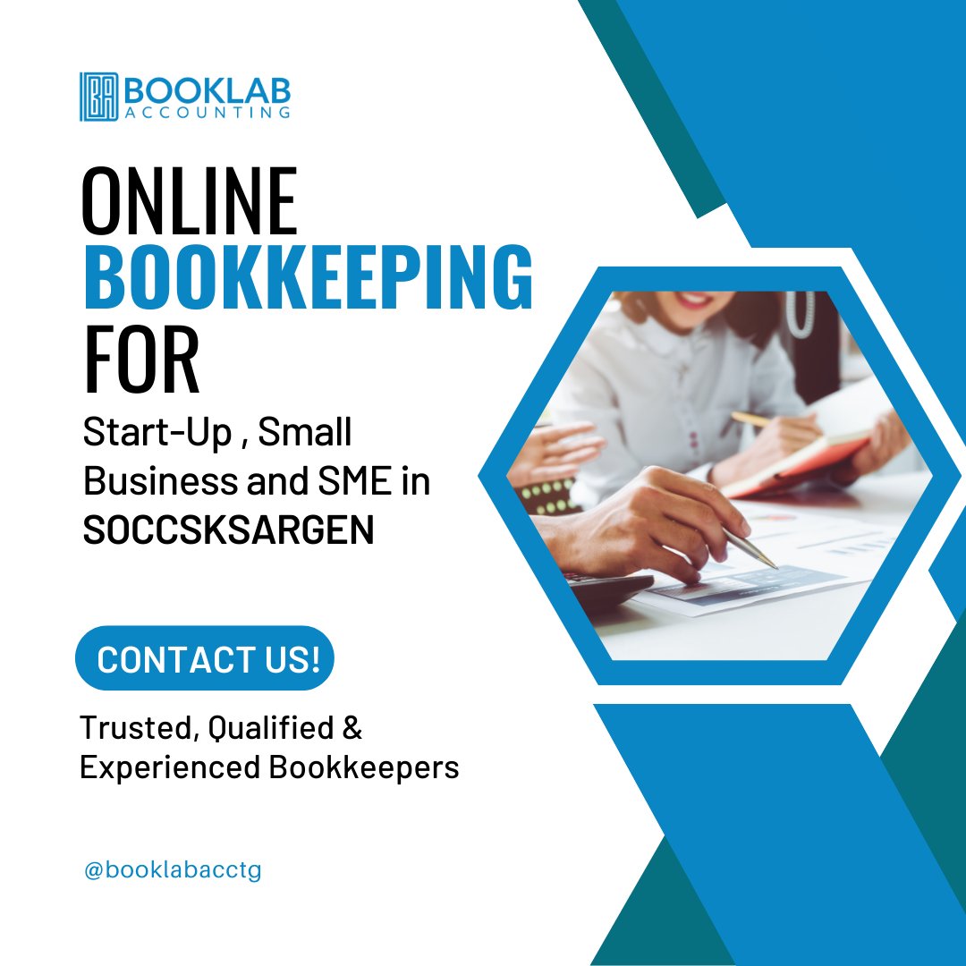 BookLabAcctg's tweet image. Let Booklab Accounting take the burden of bookkeeping off your shoulders. Our team of qualified and experienced bookkeepers will make sure your books are always in order, so you can focus on what's important - growing your business

DM us now and learn more about our services!💬