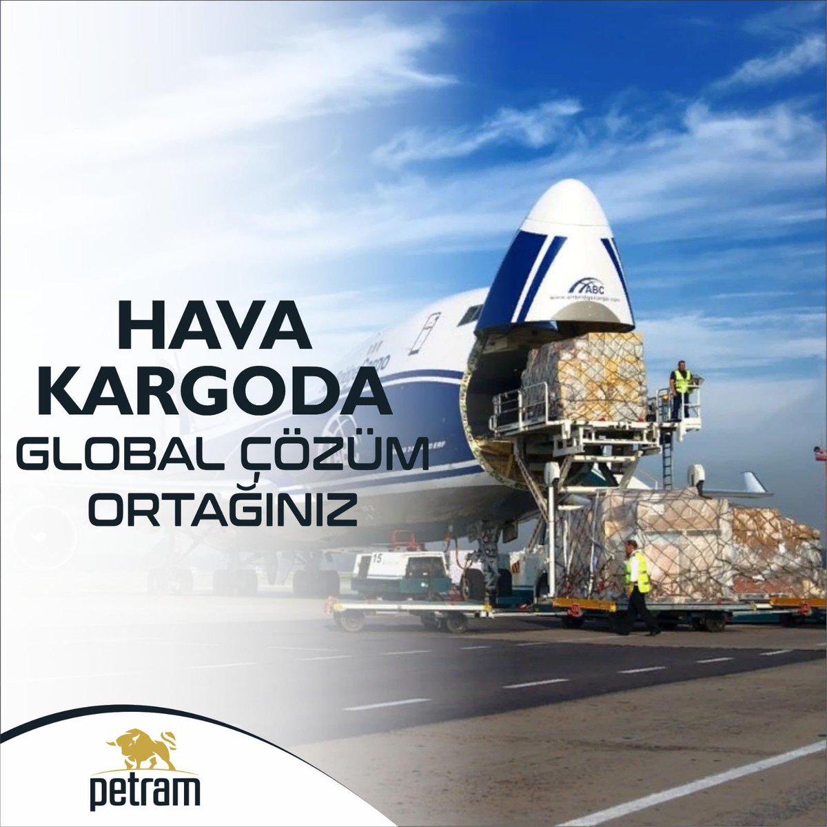 petramlojistik's tweet photo. #Havayolu yüklemelerinize özel çözümler ile yanınızdayız!
#Petram #konteyner #navlun #depolama #antrepo #taşımacılık #nakliye #lojistik #export #import #FCL #LLC #karayolu #iskenderun #Mersin #Gaziantep #kargo #liman #port https://t.co/O4eEuCoxR9