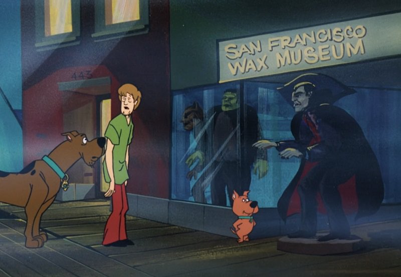 ScoobyandCam's tweet image. Happy 43rd Anniversary to “I Left My Neck in San Francisco”. This is episode 10, season 1 of “Scooby-Doo &amp;amp; Scrappy-Doo”. This episode aired on November 24th, 1979 on ABC.

#ScoobyDoo #ScrappyDoo #ScoobyDooandScrappyDoo #Daphne #Shaggy #Velma #Fred #MysteryMachine