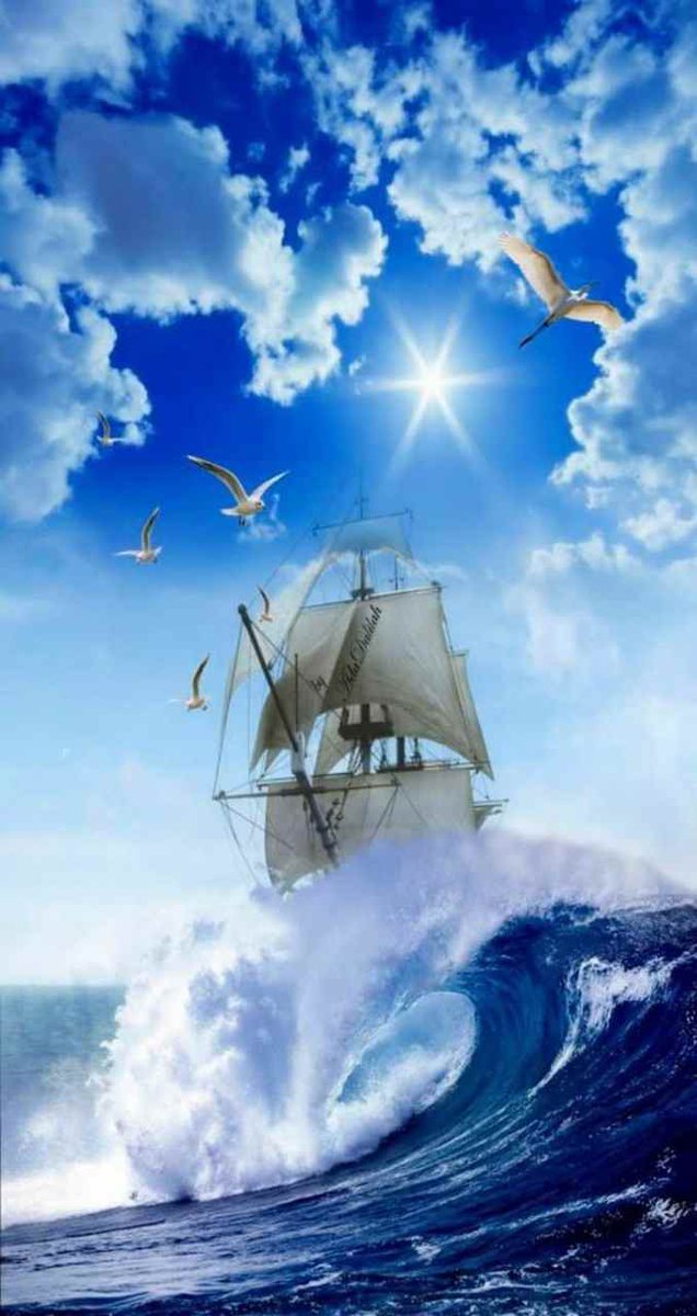 "

✍️

كلما ضاقت بك دنياك
 ووصلت لقارعة اليأس وأنت في خضم أمواج الحياة ، ثق أنه لن ينكسر قارب الحياة على صخرة اليأس ما دام هناك مجداف اسمه : «الثقة بالله»

.
🕊🤍❤️