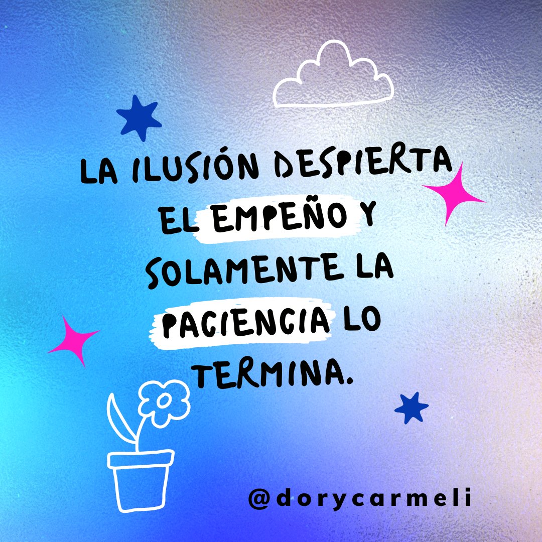 DoryCarmeli's tweet photo. Hay que soñar en grande https://t.co/cYRHc1k287