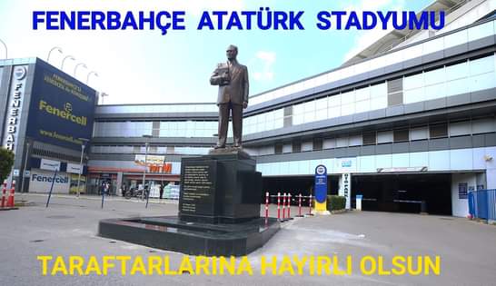 Fenerbahçe Stadının adı;

 FENERBAHÇE ATATÜRK STADYUMU olmuş.  

Yönetim kurulunu ve başkanını yürekten kutluyoruz.         
                     👏👏👏👏👏