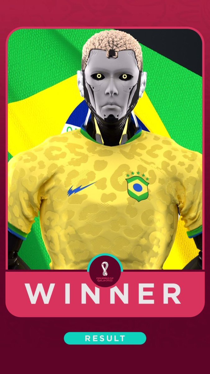 World Cup 🏆⚽️
Today's results

#Qatar2022 #CristianoRonaldo #BrasileSerbia #FIFAWorldCup #FIFAWorldCup2022 #FIFAWorld #OpenSeaNFT #NFTGiveaway #NFT #NFTGiveaways #NFTs #NFTcollections #NFTartist #NFTProject #NFTCommmunity #NFTProjects #NFTCommuntiy