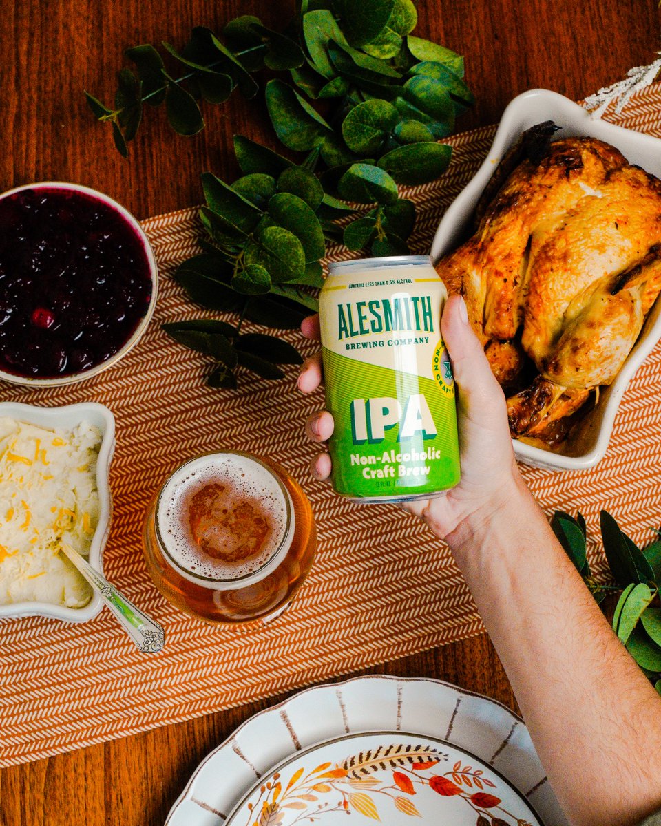 Happy Thanksgiving from our AleSmith Family to yours! We are beyond thankful for all of the love and support this year, we wish you a joyful holiday full of family, friends, & beer. 
CHEERS🍻 