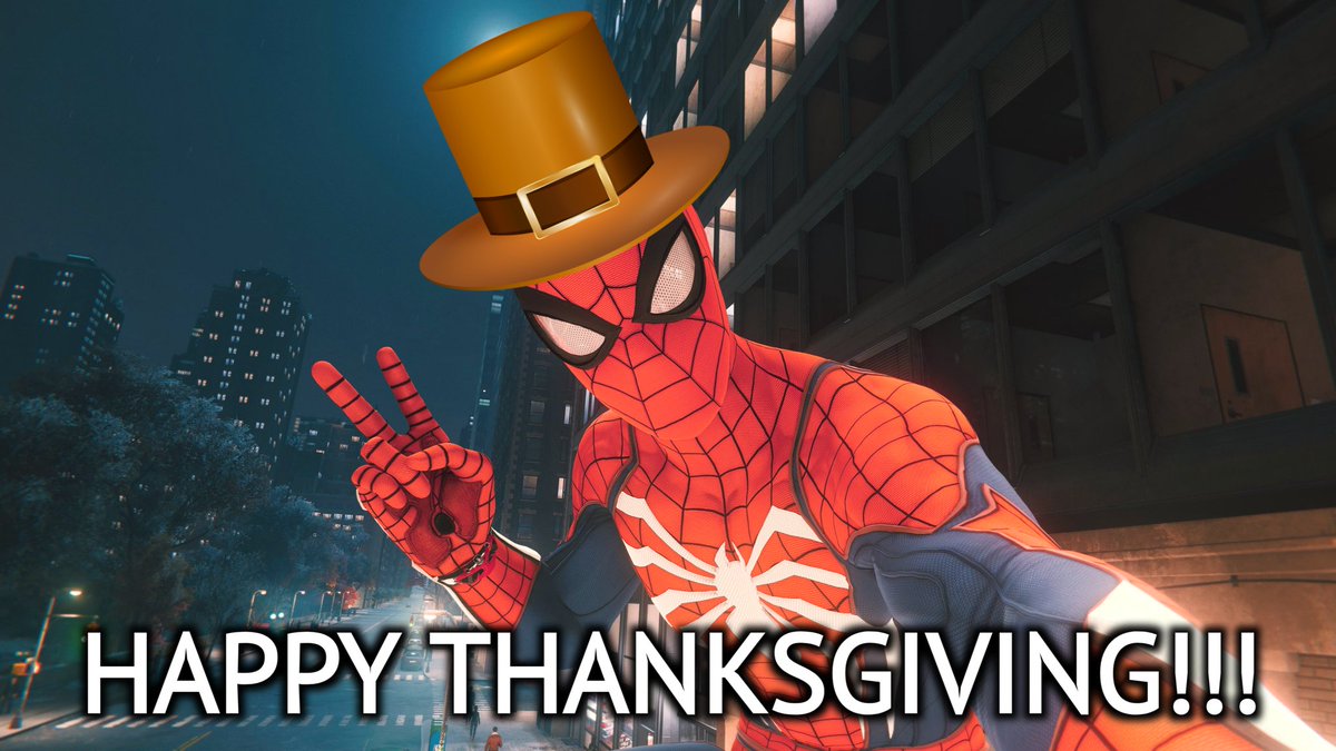 SpideyOutcast's tweet image. Happy Thanksgiving to all!! I wish everyone a great &amp;amp; thankful day. #SpideySquadForever #SpideySquad4Life #ILoveTheSpideySquad #SpideySquad #SpiderManPS5 #HappyThanksgivingSpideySquad