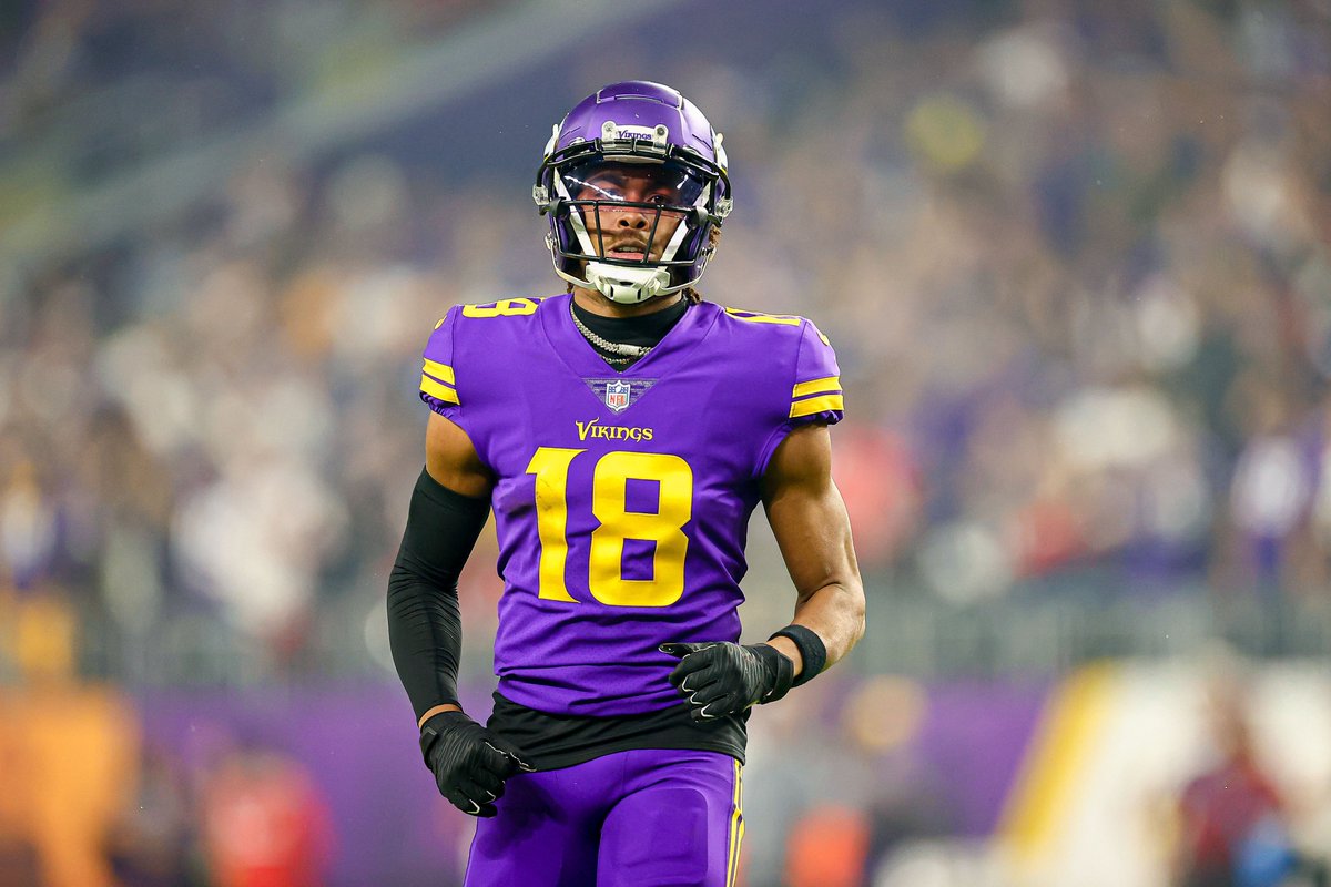 Vikings communications on twitter with that 37 yard reception wr