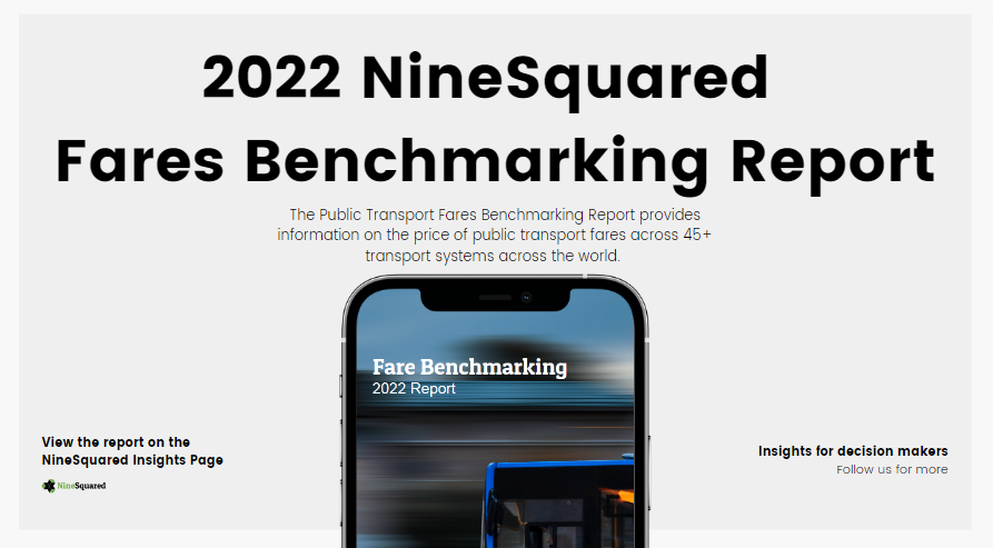 ninesquared81's tweet photo. The 2022 NineSquared Fares Benchmarking Report is available now. 
Follow this link to read about this year's benchmarking results and to download a copy of the report. https://t.co/pNb3wE811B https://t.co/mp9BjMhPuE