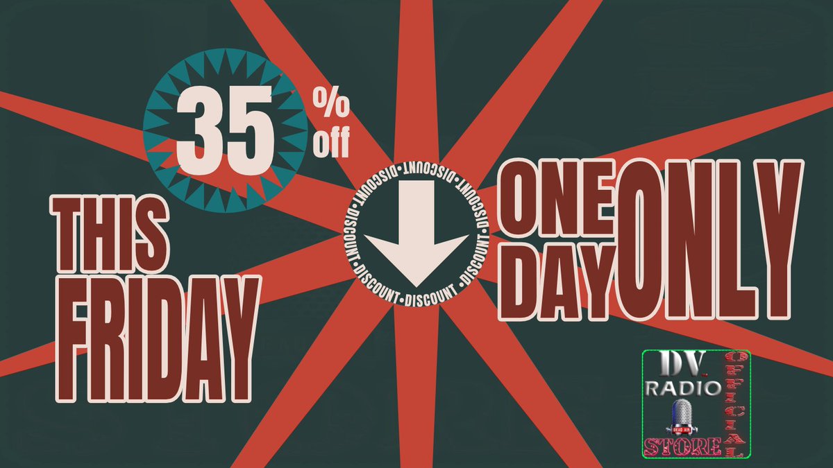 DV_DVRadio's tweet photo. You better not miss our BIGGEST discount for the #DVRadioStore EVER!!

It begins at midnight and is only going to available for 24-HOURS! Get over to https://t.co/QM5Eayl4pP to get your #Christmas #Santa hats, #stockings, #DVagainstDV merch and more!! https://t.co/msS8Obzvtq