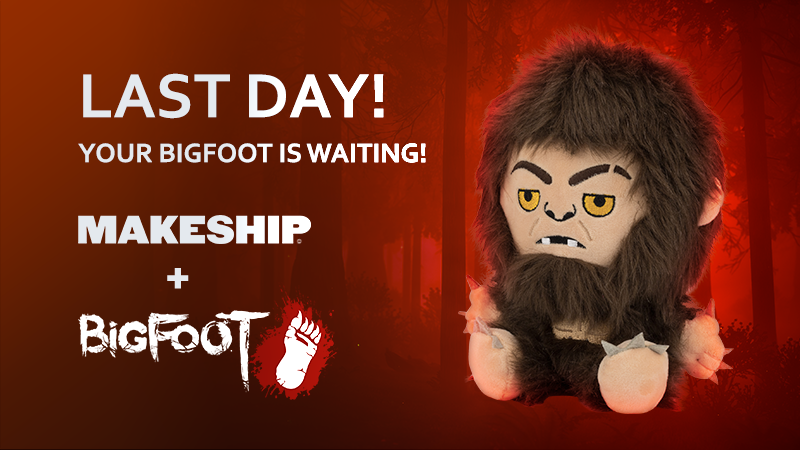 Oh no! This is your last chance to buy a #Bigfoot Plush. Less than 24 hours before orders close!
Your Bigfoot is waiting: makeship.com/products/bigfo…