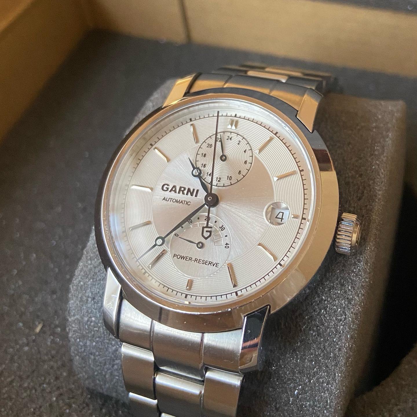 GARNI ガルニ Schneider Power Reserve 腕時計
