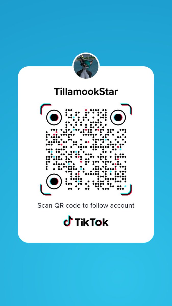 TillamookStar's tweet photo. Want to see my stream clips and VRC fun! Check me out on TikTok! #StarPod #furry #TicTok #Vtuber https://t.co/Iw6dJg8OFC