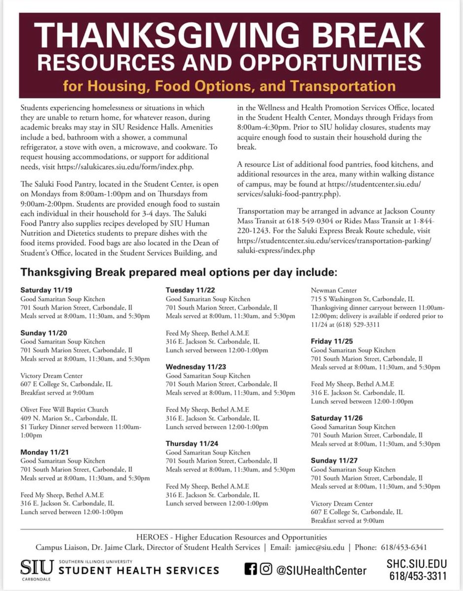 OvertonSIUC's tweet photo. Happy Thanksgiving! https://t.co/6pe8ZLXyji