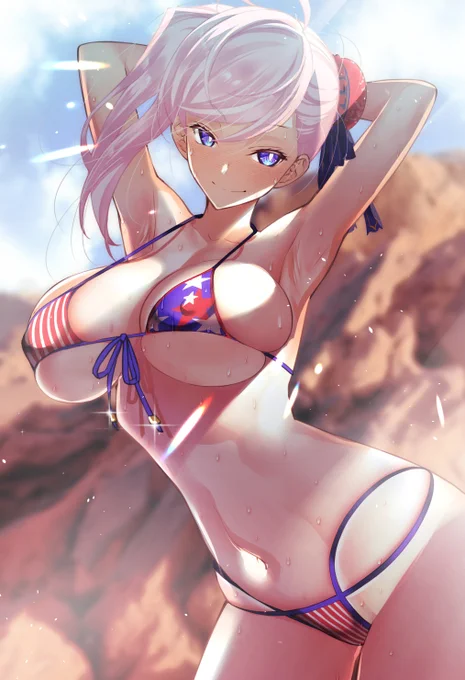 武蔵ちゃんピックアップらしいので!
水着武蔵ちゃん!!
#FGO
#武蔵ちゃん 