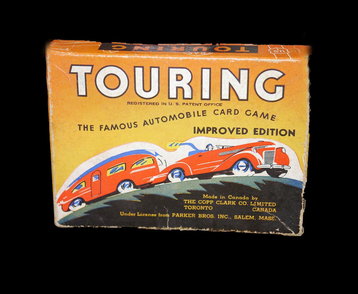G97816960Girl's tweet photo. MCM Touring Card Game. Copp Clark Parker Brothers. Complete. https://t.co/SuO9dgnUKu via @Etsy #antiqueshop #cardgames #MCMgames #MCMcardgames #TouringGame #CoppClark #CoppClarkTouring #ParkerBrothers #giftformen #carenthusiast #EtsySellers https://t.co/UuFDdyabd7