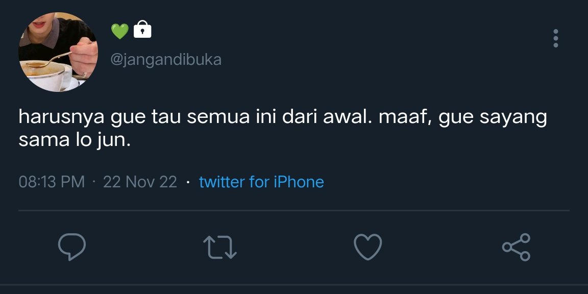kyeomsoo__'s tweet photo. – junhao few tweets au!
:: last part of strict (ex) boyfriend.

"jangan pergi." https://t.co/PIbN4DLGGI