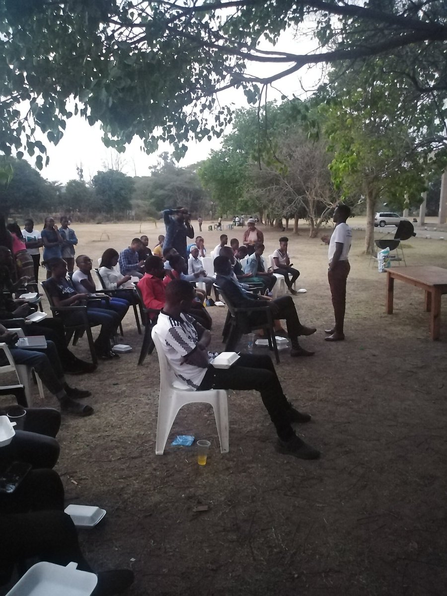 Alliance_AWC's tweet photo. At the invitation of the @UniveristyofZambia-Winners Chapel graduants send-off party. @Alliance_AWC conducted a mentorship session of the young leaders in this climate changing environment.

#Youngleaders
#climatechange
#ClimateAction https://t.co/HoMxRSSsJm
