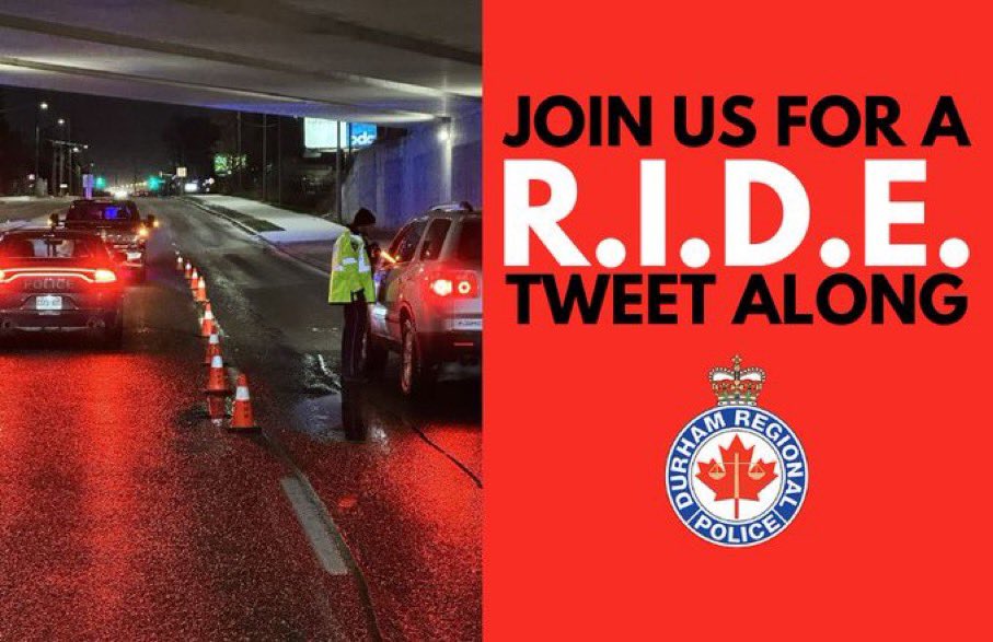 Durham Regional Police on Twitter "Time for a RIDE Q&A. Let us know if you have any questions