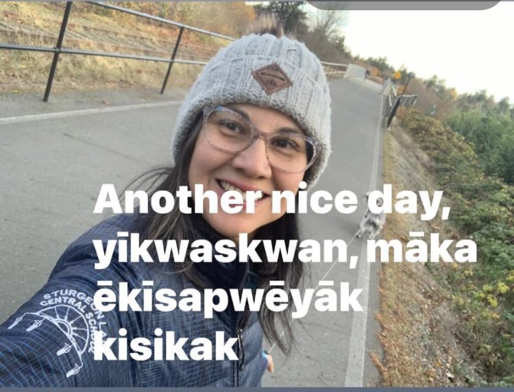 kisēmanito e kī miyin kotak ōma miyo kisikak… nanaskomon.