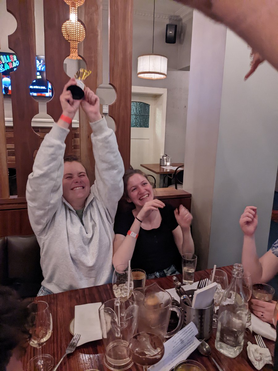Last night we held a trivia night and the competition got pretty intense. Thanks to everyone that participated, we hope you had a good time! Congratulations to The Spanish In-quiz-ition for taking home the win!
