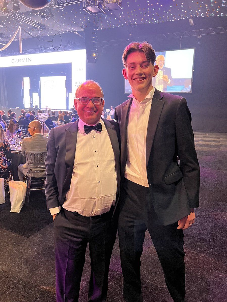 Two Dragons of different sorts @Joshytarling & @toukersuleyman #ChampionsDinner