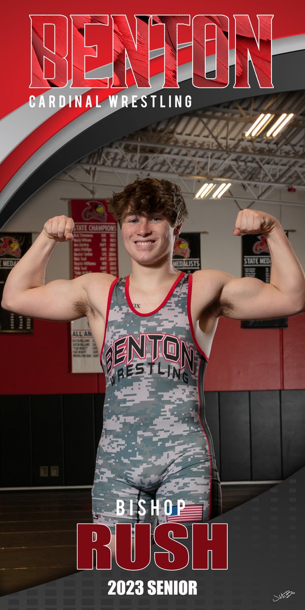 Benton Senior Wrestling Banners 2023
