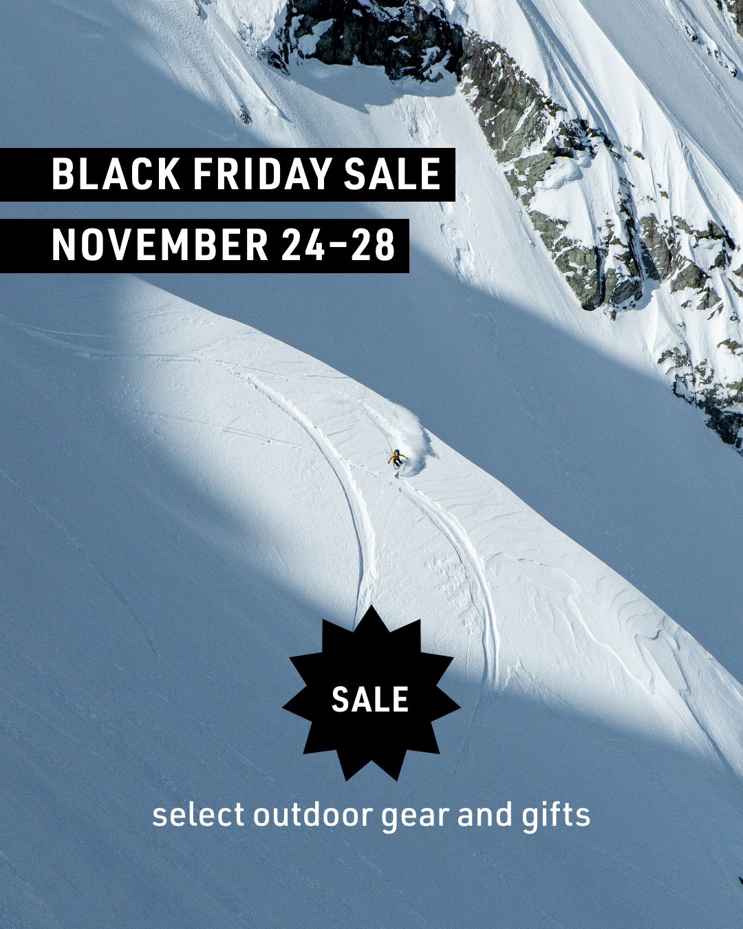 Black on sale friday arcteryx