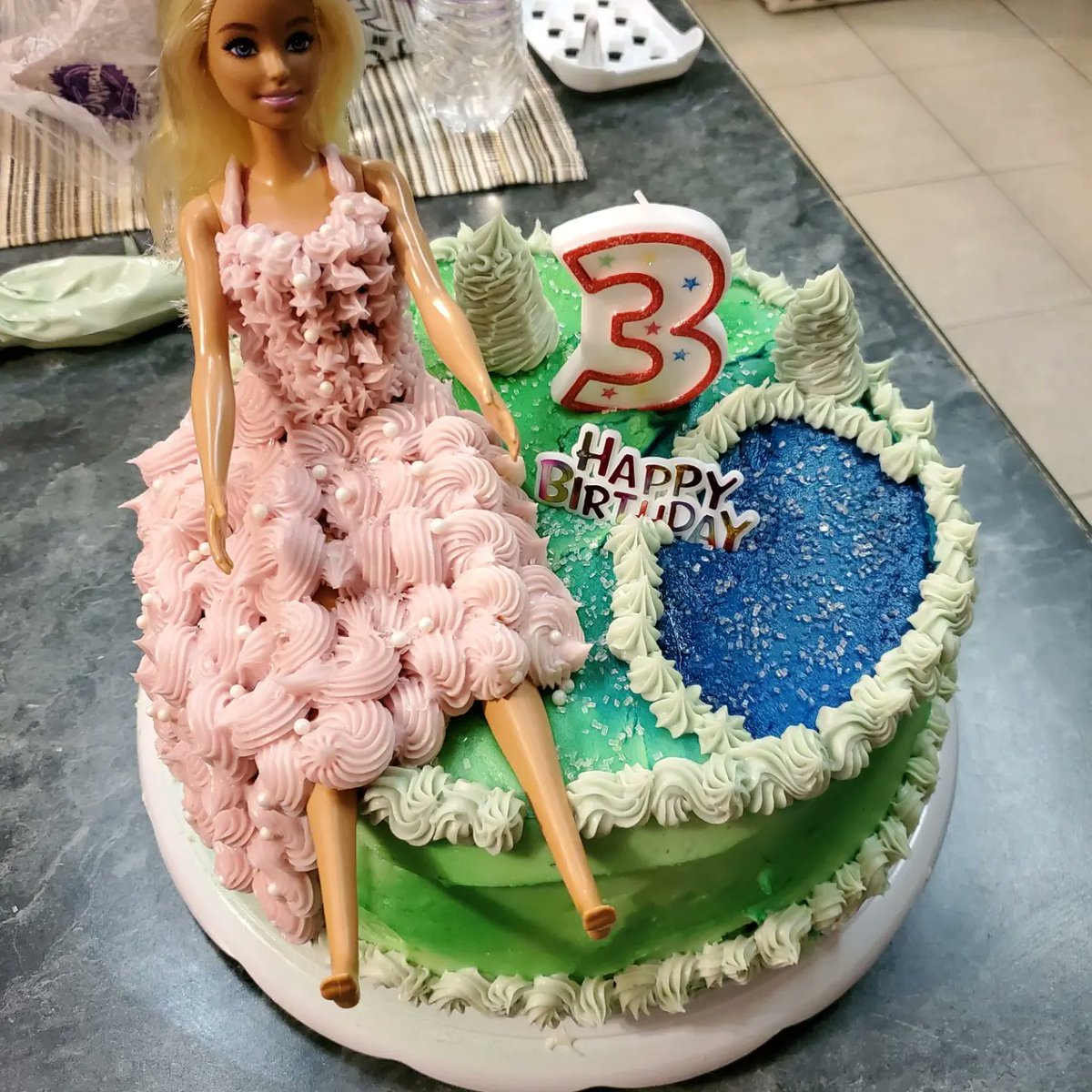 Happy Thanksgiving and Happy 3rd Birthday to my beautiful and funny granddaughter!