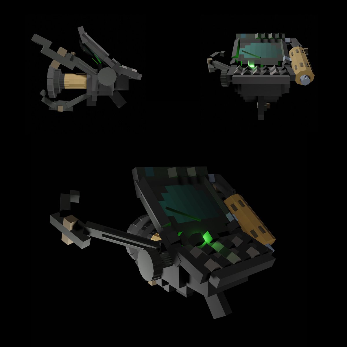 HelloHelpUsGame's tweet image. Ask any monster hunter:
- How do you know that there is a monster from another world in the room?

The first thing he will answer is: &quot;Measure with the Reality Distortion Detector!&quot;.

It is a pity that not all monsters are trying to distort the space-time around.

#SandboxHorror