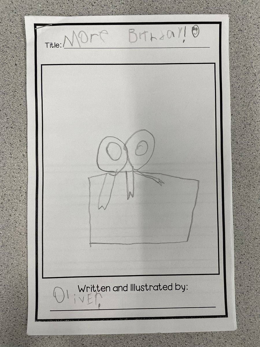 mrsbowesteaches's tweet photo. It was “Game Day” in grade 1/2. Students used their “practice writing” and feedback to revise and create their final writing piece. We turned our narrative writing into books! We can’t wait to share these with our families. #revise #writing #authorsintraining https://t.co/2zzDMMIU43
