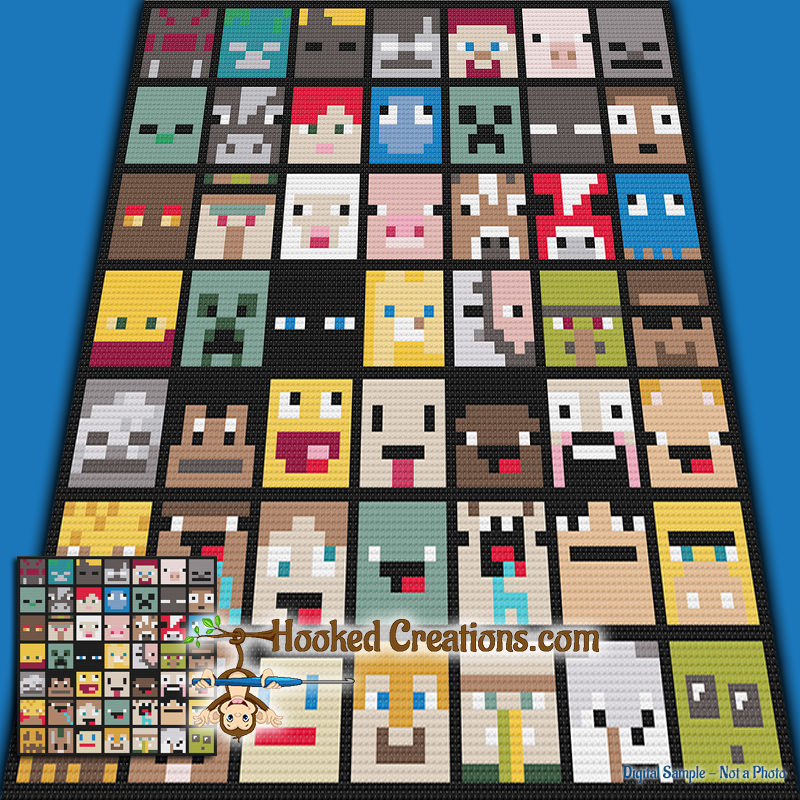 hooked_creation's tweet photo. Blocky Expressions Mini C2C (Modified Corner to Corner) Square Throw Blanket Graphghan Crochet Pattern - PDF Download https://t.co/Iu4sRlKDBQ
Check out more awesome crochet patterns at https://t.co/FLZJtsAPzE
#crochet #crochetpattern #graphghan #graphghanpattern https://t.co/b6KGtj7du1