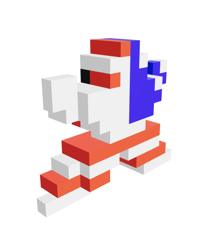 個人的に若き天才クリエイターなんじゃないか、と思う作家と出会いました。アメリカ国旗を元にしたボクセルアートでなんと作者のスーたんは6歳。3Dモデリングされててグリグリ動くんです。6歳なのに、ちゃんと名刺持って挨拶してくれて、僕は感動しました。頑張ってください。
opensea.io/collection/tom…