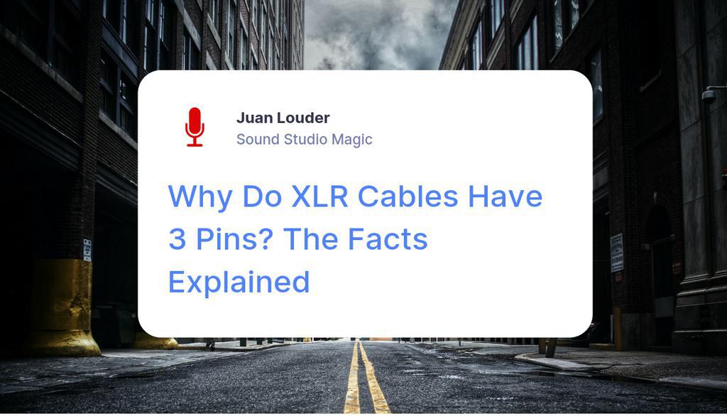 Juan_Louder's tweet image. If you’ve seen professional audio setups, you may have noticed that the engineers often use XLR cables and that these cables have three pins.

Read more 👉 lttr.ai/1pfw

#ProfessionalAudioSetups #ExtendedLineReturn #FemaleConnector— #ReceivingAudioDevice