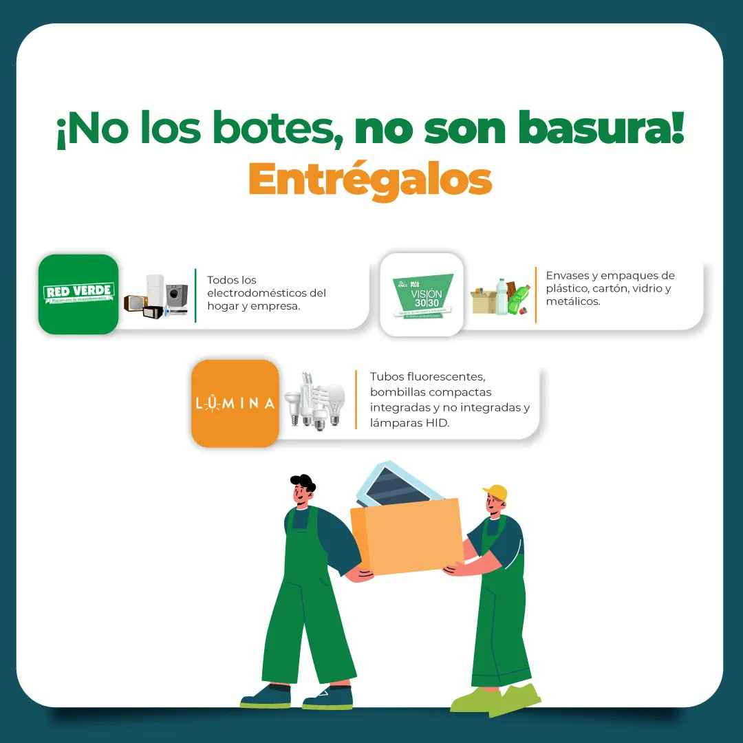 vcircularANDI's tweet photo. #Vision3030 de @ANDI_Colombia hace presencia en los territorios. Estaremos en una Jornada de Recolección de Residuos Posconsumo en #Caldas de la mano con #GrupoRetorna, @ANDI_Caldas y @GoberCaldas. 
Lleva tus envases y empaques a los puntos en #Pacora #Chinchina y #VillaMaria https://t.co/e5WtDUNMQZ