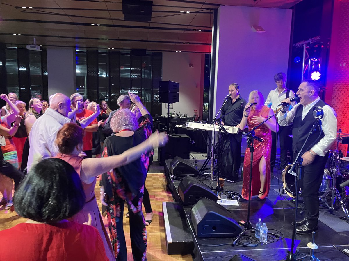 Keith_Hill_RAIL's tweet photo. Best part if the @gerontologyau conference - networking on the dance floor https://t.co/NHqY8VEPos