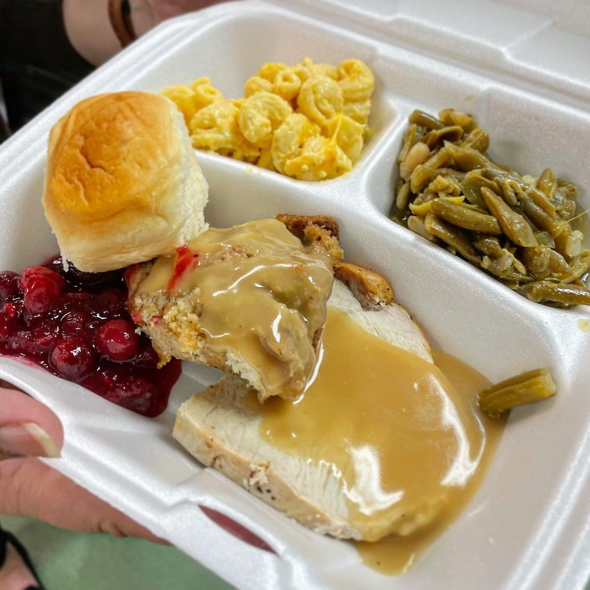 Students, alumni, parents, grandparents, staff, and spouses gathered at school today to package nearly 200 Thanksgiving meals for those in our community who have fallen on hard times. Thank you to so many who donated both food and time! #WeAreSilverdale #SilverdaleServes